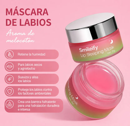 Bálsamo labial nocturno hidratante con colágeno